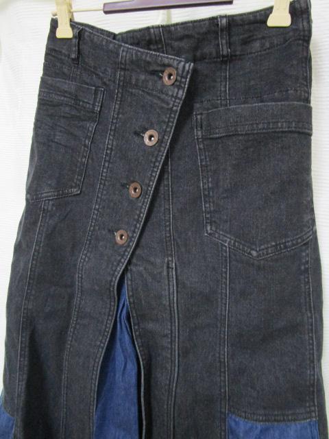 AVIREX Belle �f�j�� �����O�����X�J�[�g S �ؑփo�C�J���[ �u���[�~�u���b�N �̎ʐ^2