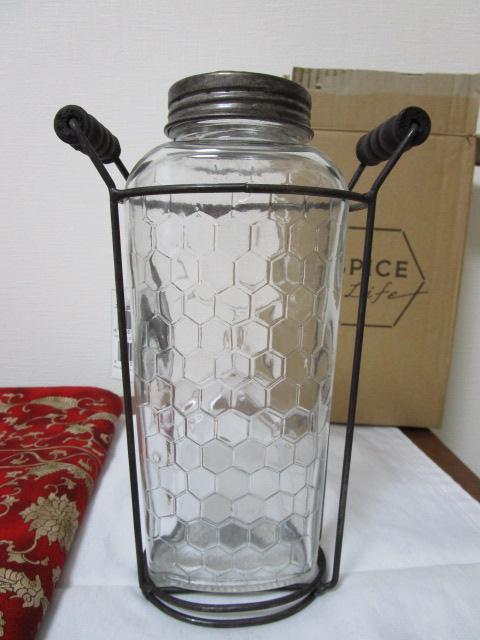 ���g�p SPICE of Life �K���X �n�j�J�� �t�����[�x�[�X �ԕr 22cm �A�C�A���z���_�[&���b�V���W�t�� �̎ʐ^3