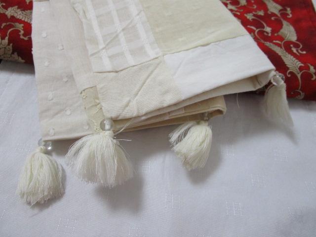 4���Z�b�g �C���h�� �N�b�V�����J�o�[45�~45cm �I�[�o�[���b�v�d�l �p�Ƀt�����W�t�� ������p�b�`���[�N �̎ʐ^6