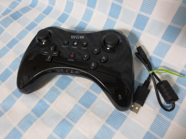 �C�V�� WiiU Pro�R���g���[���[ �N�� WUP-005 ����m�F�� A �[�d�R�[�h�t �̎ʐ^1