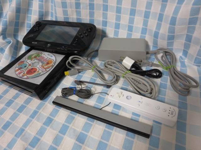 Wii U �����ɗV�ׂ�t�@�~���[�v���~�A���Z�b�g �N�� 32GB New�X�[�p�[�}���I�u���U�[�YU/Wii Party U + ���ۂ̒B�l ���m�������ς� �̎ʐ^1