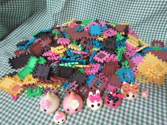 納得できる割引 ほっぺちゃんハウスブロック大量セット 約450g(K3-17967) その他