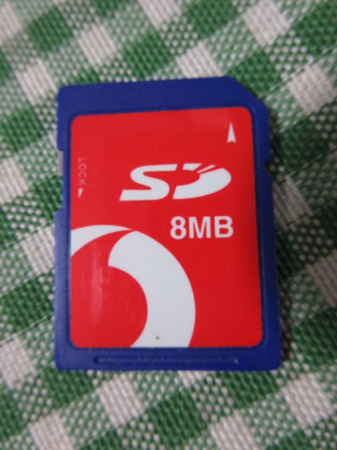 ■SDカード8MB Vodafoneロゴ付■■