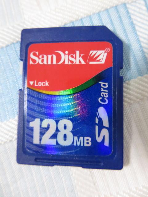 Sandisk SDJ[h 128MB ̎ʐ^1