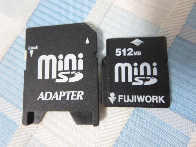 FUJIWORK miniSD[J[h 512MB/A_v^t ̎ʐ^1