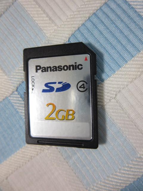 Panasonic SD[J[h 2GB Class4 RP-SDP02G ̎ʐ^1