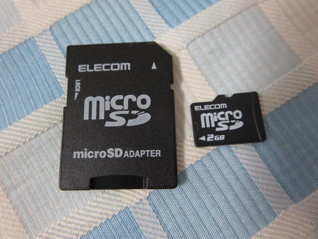 ELECOM microSD[J[h 2GB A_v^t ̎ʐ^1