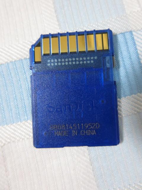 SanDisk SD�������[�J�[�h 1GB Class2 �̎ʐ^2